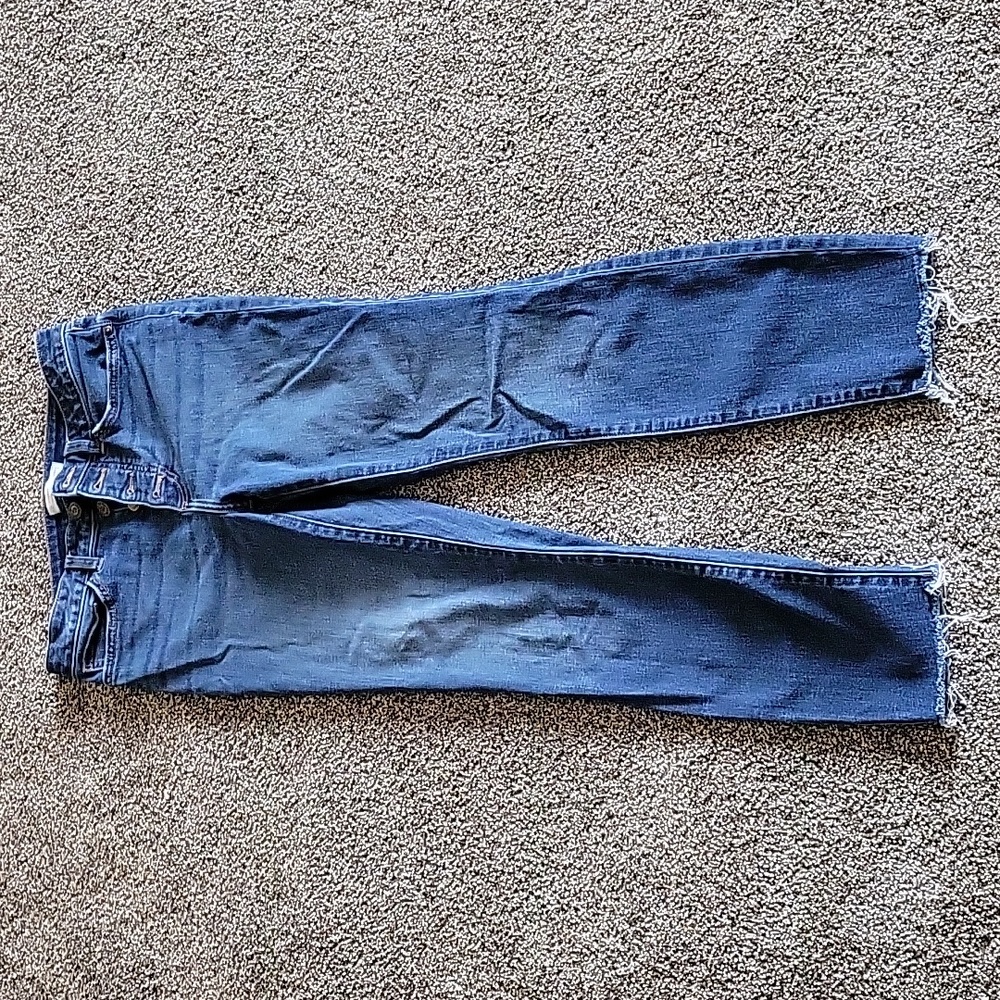 Lauren Conrad multi button jeans size 8